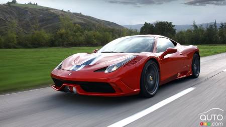 2012 Ferrari 458 Spider breaks cover